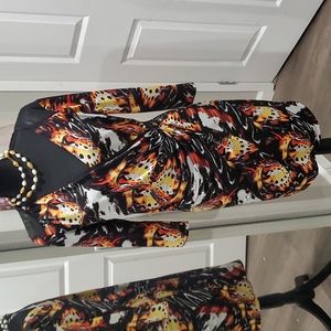 HOT FLAME DRESS